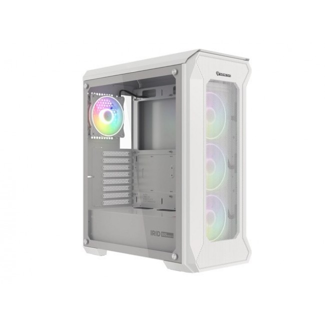 Genesis CASE MIDI TOWER IRID 505 ARGB White NPC-1872 Genesis CASE MIDI TOWER IRID 505 ARGB White NPC-1872