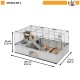 FERPLAST Modular 2 - cage for rabbit and domestic guinea pig - 109 x 72 x 56cm FERPLAST Modular 2 - cage for rabbit and domestic guinea pig - 109 x 72 x 56cm