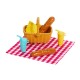 Barbie Family & Friends Dolls & Accessories, Picnic-Themed Playset with 2 Dolls & 9 Pieces