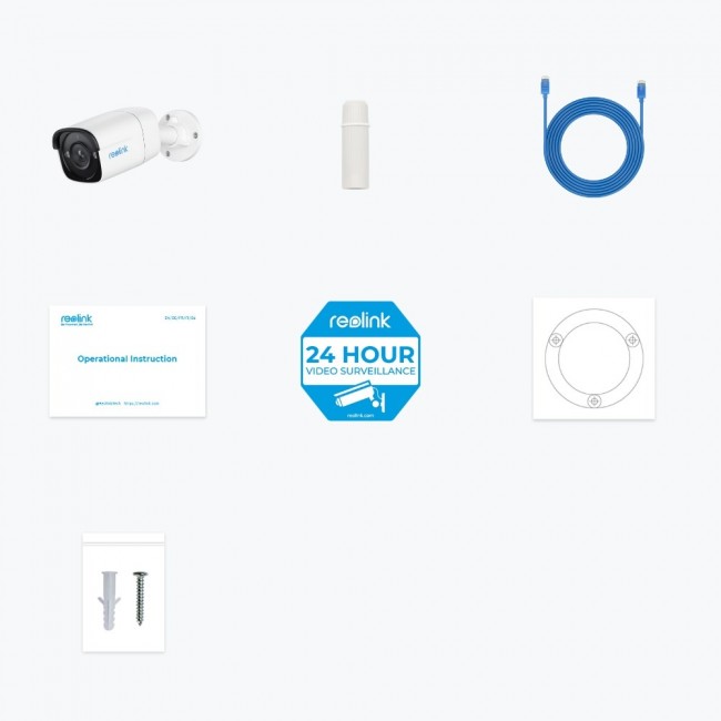 Reolink P320 - 5MP PoE IP Outdoor Security Camera with Person/Vehicle Detection Supports up to 256GB microSD Card. Reolink P320 - 5MP PoE IP Outdoor Security Camera with Person/Vehicle Detection Supports up to 256GB microSD Card.