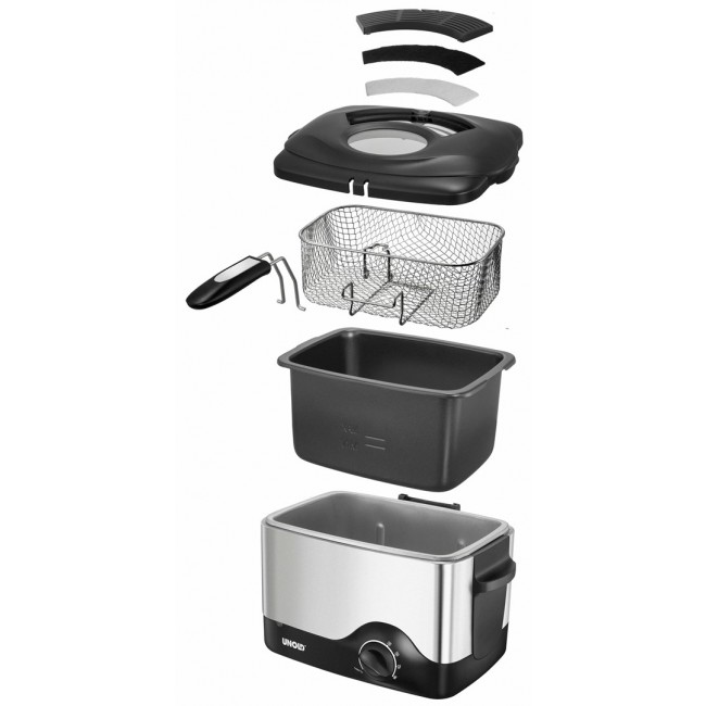 Unold Fryer Compact 1.5 liters 1200W silver (58615)