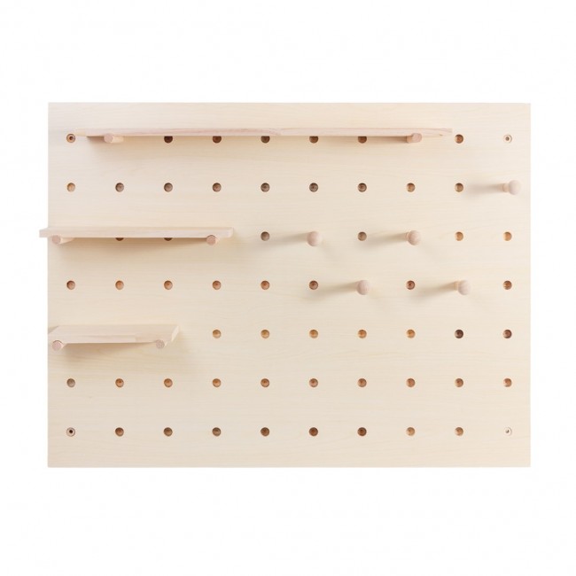 Maclean wooden board organizer, light wood color, 60x80 cm, max. 20 kg, MC-131 WD Maclean wooden board organizer, light wood color, 60x80 cm, max. 20 kg, MC-131 WD