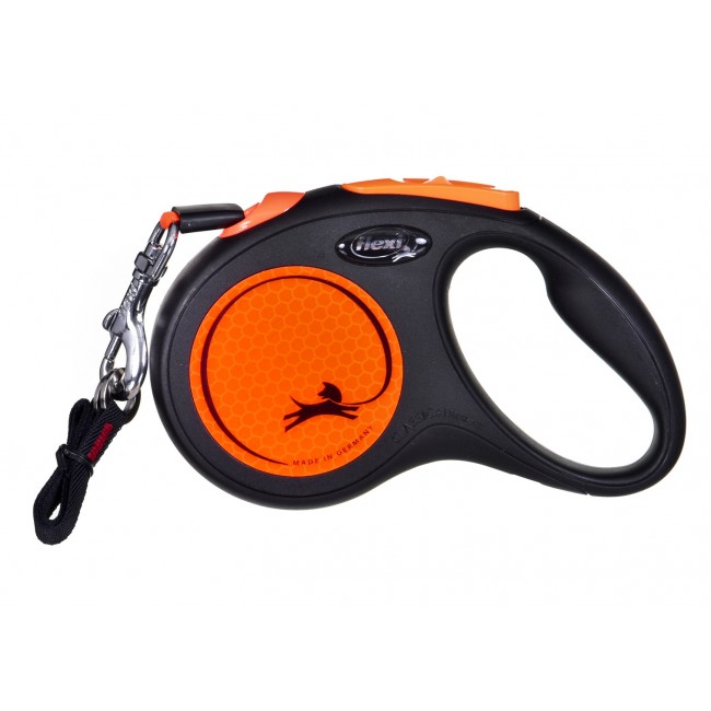 FLEXI New Neon M - retractable leash - 5 m