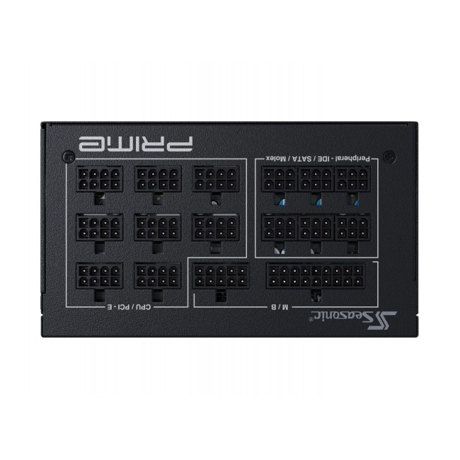 Seasonic Prime TX-1300, 80 PLUS Titanium Power Supply, modular, ATX 3.0, PCIe 5.0 - 1300 Watt