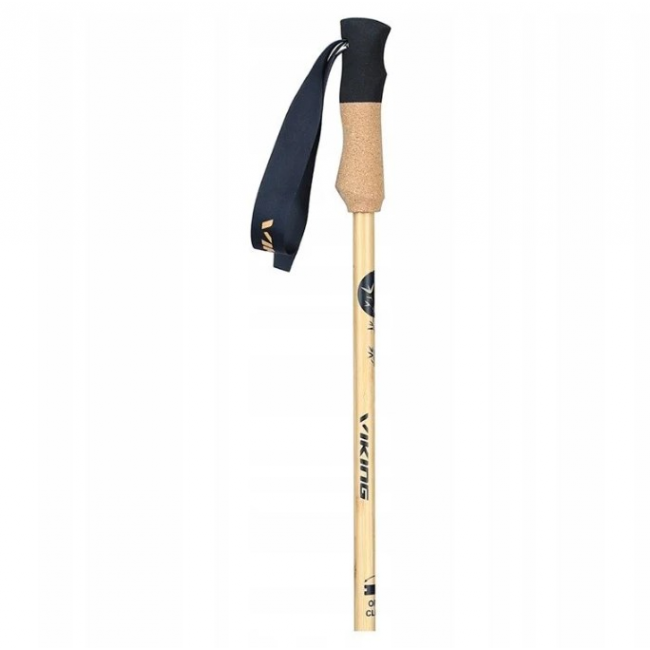 Viking Bamboo Pro Trekking Poles Brown 65-135