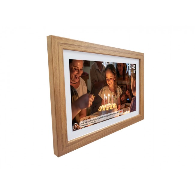 Denver PFF-1543LW digital photo frame Light brown 39.6 cm (15.6 Denver PFF-1543LW digital photo frame Light brown 39.6 cm (15.6