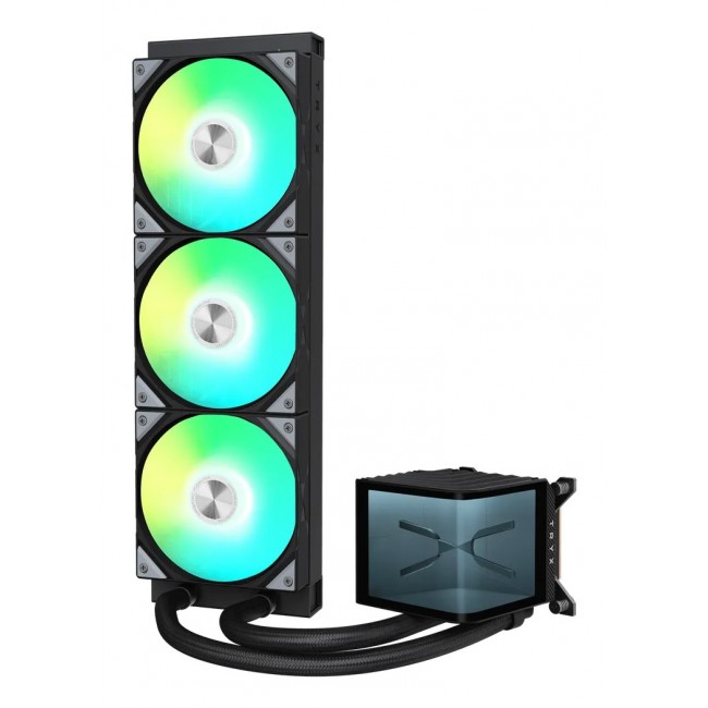 TRYX PANORAMA ARGB 360 Processor Liquid cooling kit 12 cm Black 1 pc(s)