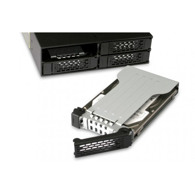 Icy Dock MB991TRAY-B drive bay panel Black, Silver