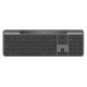 Logitech Signature Slim Solar+ K980 keyboard Universal RF Wireless + Bluetooth QWERTY UK International Graphite