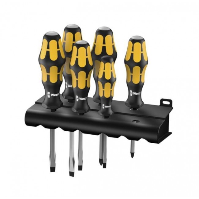 Wera 932/918/6 Kraftform Set Standard screwdriver Wera 932/918/6 Kraftform Set Standard screwdriver