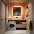 GreenBlue GB405 Tumble Dryer Electric Clothes 830W 3kg Mini Travel Vented Freestanding Wall Mount 5 Drying Programs