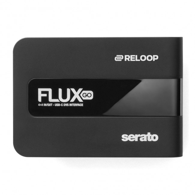 Reloop Flux Go - ultra-compact DVS interface for Serato DJ Pro Reloop Flux Go - ultra-compact DVS interface for Serato DJ Pro