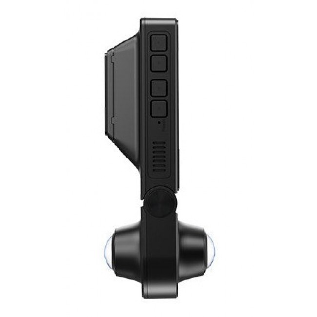 Navitel RS3 DUO WIDE 2K Ultra HD Battery, USB Black