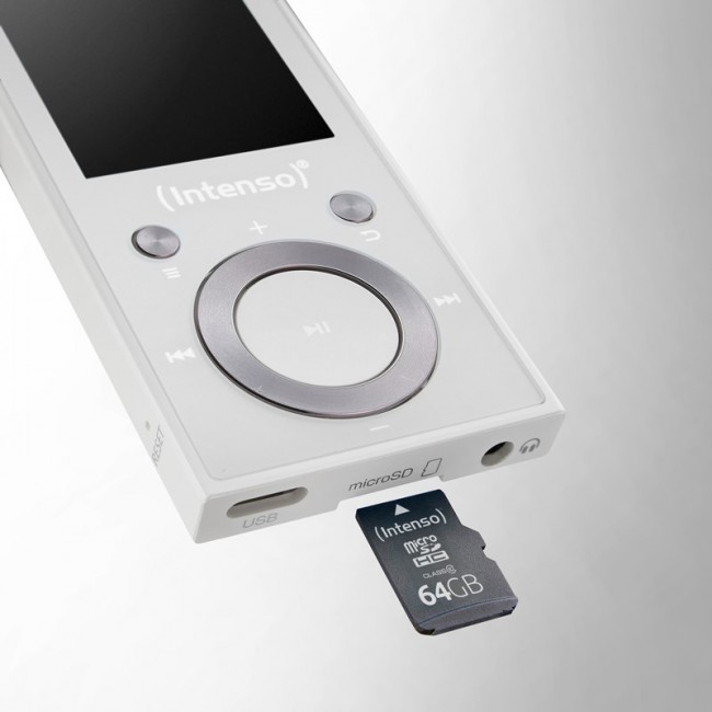 Intenso Video Scooter BT MP3 Player 64 GB Bluetooth 5.0, 1.8
