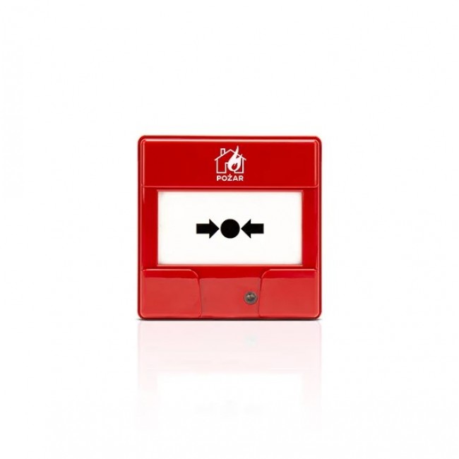 SATEL ADDRESSABLE MANUAL CALL POINT (INTERNAL, NATIONAL MARKINGS) ROP-400/PL