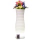 Techly I-LED flowerpot White Plastic 1 pc(s)