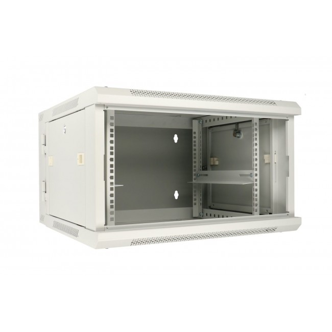 Extralink Rackmount cabinet 6U 600x600 AZH Gray wall mounted, swing type Extralink Rackmount cabinet 6U 600x600 AZH Gray wall mounted, swing type