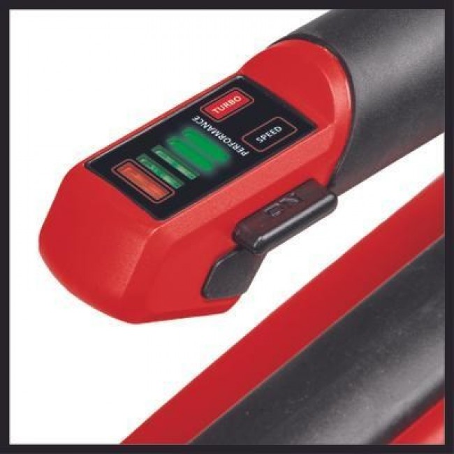 Einhell GP-LB 18/200 cordless leaf blower 200 km/h Black, Red, Silver