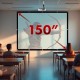 Maclean projection screen, 150 Maclean projection screen, 150