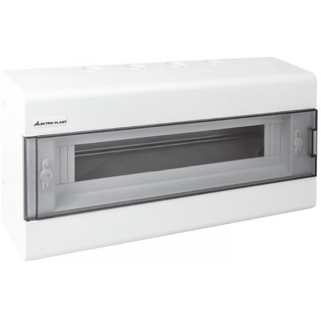 Modular switchgear 1x18 surface-mounted (N+PE) IP40 SRn-18 ELEKTRO-PLAST OPAT WEK Modular switchgear 1x18 surface-mounted (N+PE) IP40 SRn-18 ELEKTRO-PLAST OPAT WEK