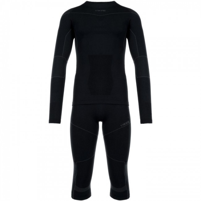 VIKING Gary 3/4 Set Bamboo men's underwear, size L, black