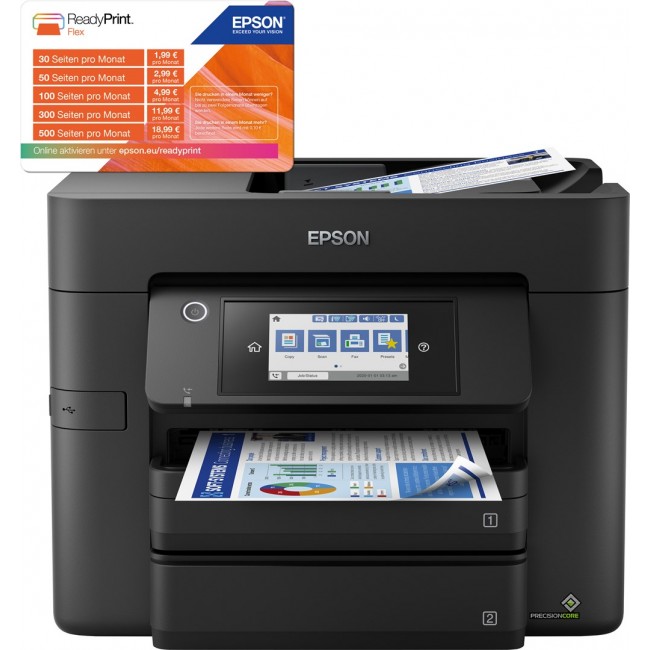 Epson WorkForce Pro WF-4830DTWF Inkjet A4 4800 x 2400 DPI 36 ppm Wi-Fi Epson WorkForce Pro WF-4830DTWF Inkjet A4 4800 x 2400 DPI 36 ppm Wi-Fi