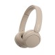 Sony WH-CH520 Headset Wireless Head-band Calls/Music USB Type-C Bluetooth Charging stand Cream