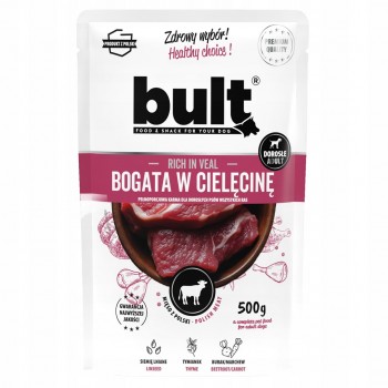 BULT Rich in veal - wet dog food - 500g