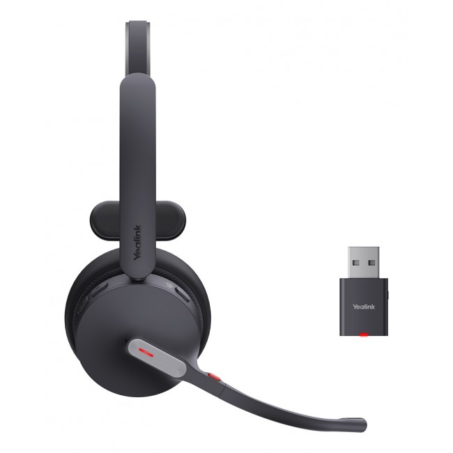 Yealink WH64 Hybrid Mono Teams Headset Wireless Head-band Office/Call center Micro-USB Bluetooth Black Yealink WH64 Hybrid Mono Teams Headset Wireless Head-band Office/Call center Micro-USB Bluetooth Black