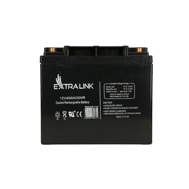 Extralink Accumulator AGM 12V 40Ah maintenance free
