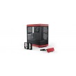 HYTE Y40 Midi Tower Black, Red