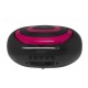 Denver TCL-212BT PINK CD player Portable CD player Black, Pink