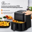 Extralink HOME AIR 5.2L EU SJ-520 fryer Single 1600 W Hot air fryer Black