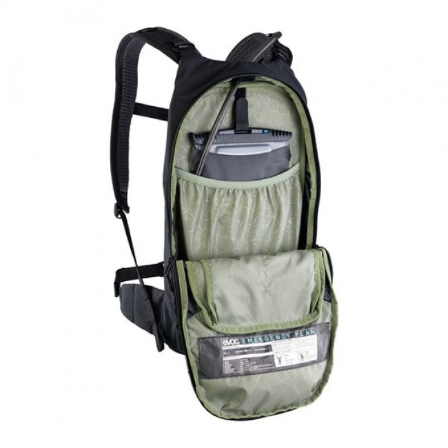 EVOC Stage backpack Cycling backpack Black Nylon, Polyrattan
