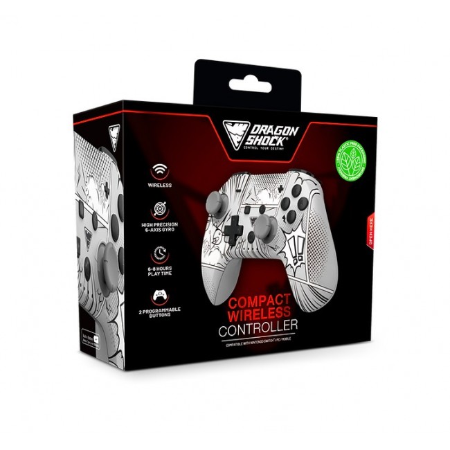 Dragonshock PopTop Compact Multicolour Bluetooth Gamepad Nintendo Switch