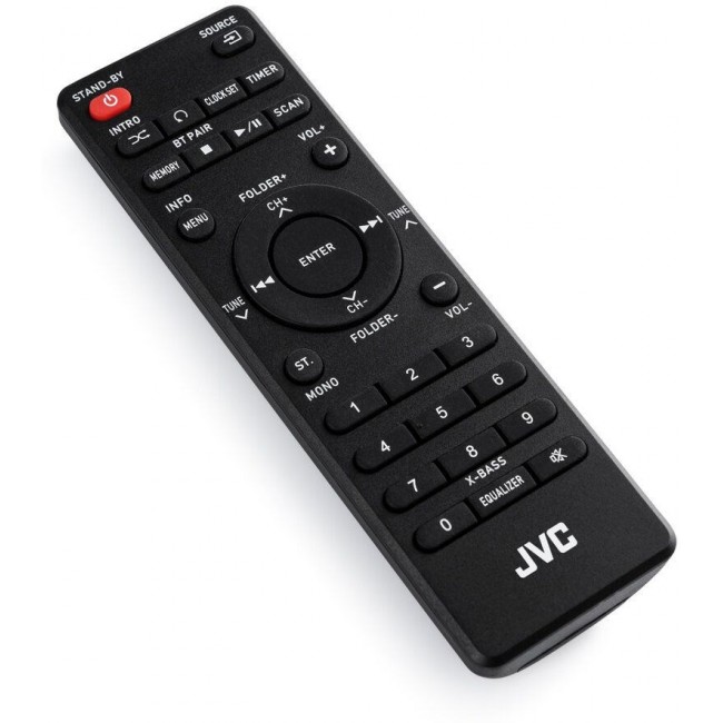 JVC UX-E225B Mini hi-fi system Black