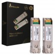 Extralink SFP+ 10G 2-pack | Modu SFP+ | 10Gbps, LC/UPC, 1310nm, 2km, single mode, DOM (EX.35917) network transceiver module