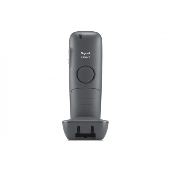 Gigaset E560HX Analog/DECT telephone Caller ID Grey, Silver