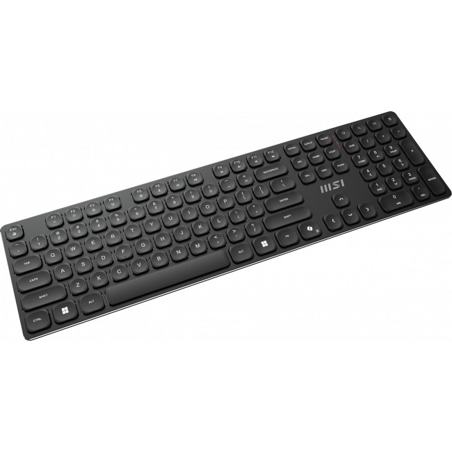 MSI FORGE K210 WIRELESS COMBO keyboard Mouse included Home/Office USB QWERTY US English Black
