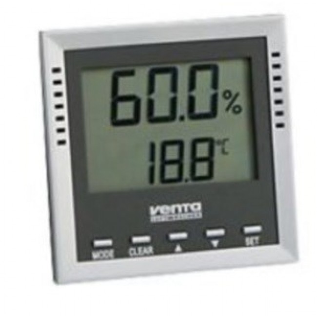 Venta 6011000 hygrometer/psychrometer Indoor Electronic hygrometer Silver Venta 6011000 hygrometer/psychrometer Indoor Electronic hygrometer Silver