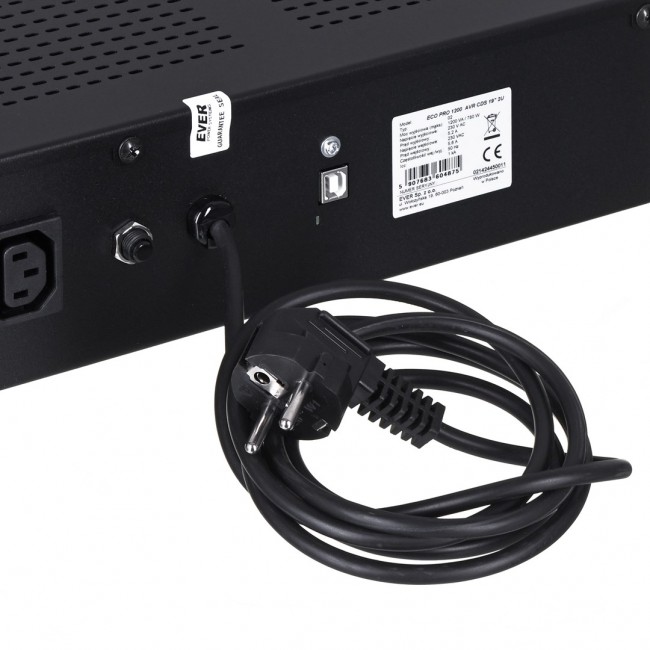 UPS EVER ECO Pro 1200 AVR CDS 19 UPS EVER ECO Pro 1200 AVR CDS 19