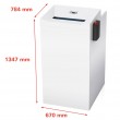 HSM Pure 740 max shredder, 240 l, 4,5x30 mm