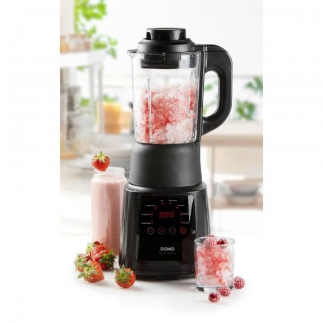 Domo DO726BL blender Cooking blender 900 W Black, Transparent