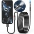 INSPECTION CAMERA DUO ENDOSCOPE TWO CAMERAS 2M 7LED 2xFHD WIFI for iPHONE