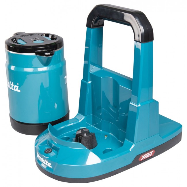Makita KT001GZ electric kettle 0.8 L Black, Blue