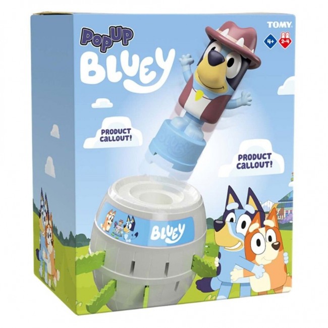TOMY Game Pop Up BLUey T73659 /4 TOMY Game Pop Up BLUey T73659 /4