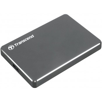 External Hard Drive TRANSCEND StoreJet 1TB USB 3.1 Iron Grey