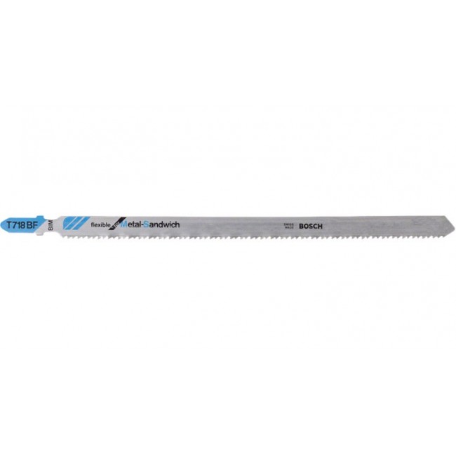 Bosch T 718 BF Flexible for Metal-Sandwich Jigsaw Blades Bosch T 718 BF Flexible for Metal-Sandwich Jigsaw Blades