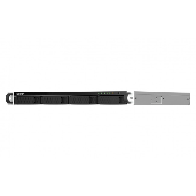 QNAP TS-464U-RP NAS Rack (1U) Intel Celeron N5095 8 GB QNAP Turbo System Black QNAP TS-464U-RP NAS Rack (1U) Intel Celeron N5095 8 GB QNAP Turbo System Black