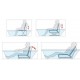 Kanjo ECO. Bath lift with upholstery